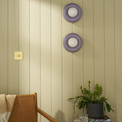 Plank Hardware novi donut wall light lilac 45678020296983