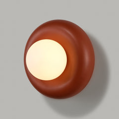 Plank Hardware novi donut wall light rust red 45674420502807