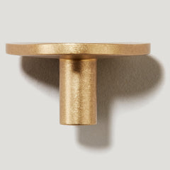 Plank Hardware pebble organic cabinet knob aged brass 42672542253335