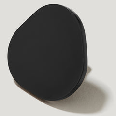 Plank Hardware pebble organic cabinet knob black 42672520659223