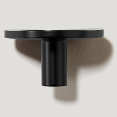 Plank Hardware pebble organic cabinet knob black 42672520757527