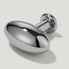 PEYTON Oval Cabinet Knob - Polished Nickel