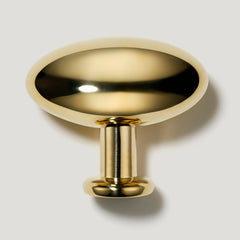 Plank Hardware PEYTON Shaker Knob - Unlacquered Brass