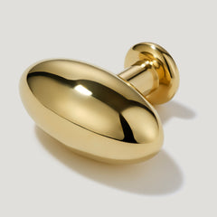 Plank Hardware PEYTON Shaker Knob - Unlacquered Brass