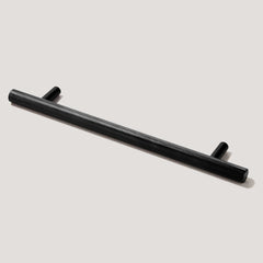 Plank Hardware searle swirled t bar pull black 43513666044183