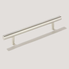 Plank Hardware searle swirled t bar pull stainless steel 40203691393303