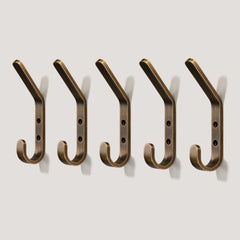Plank Hardware Set of 5 Hooks HOFFMAN 6