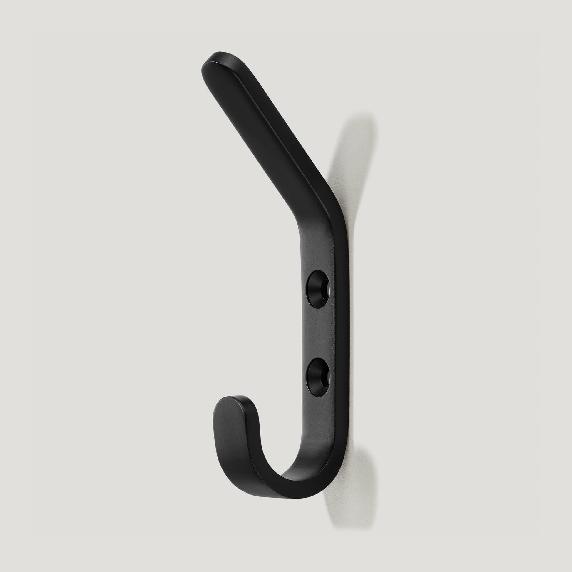 Plank Hardware Single Hook HOFFMAN 3.5" Hook - Black