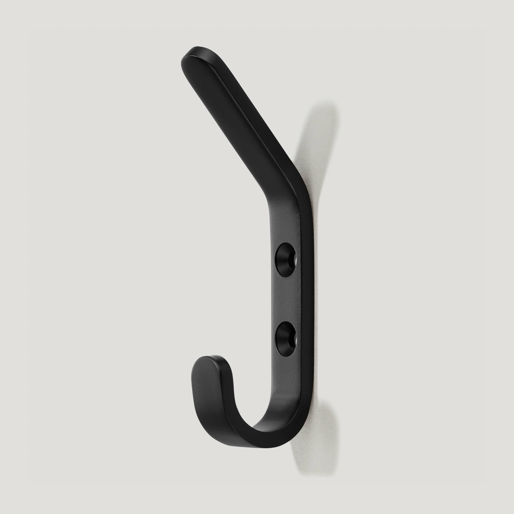 Plank Hardware Single Hook HOFFMAN 3.5" Hook - Black