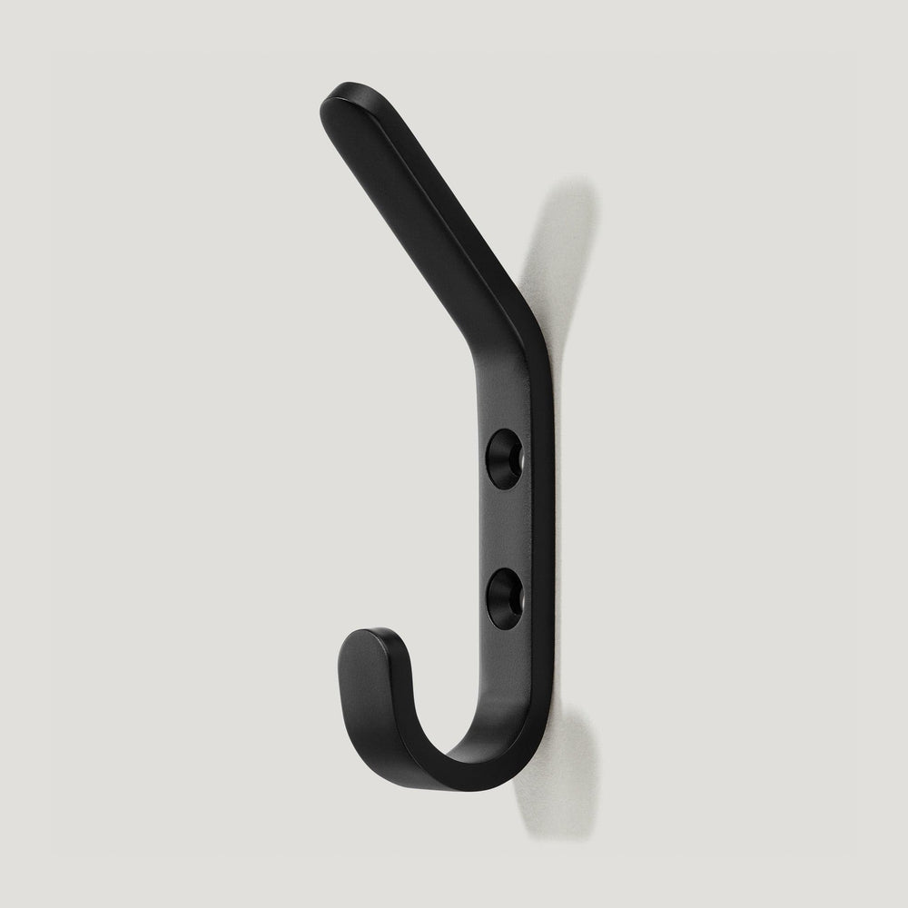 HOFFMAN Tapered Top Wall Hook - Black