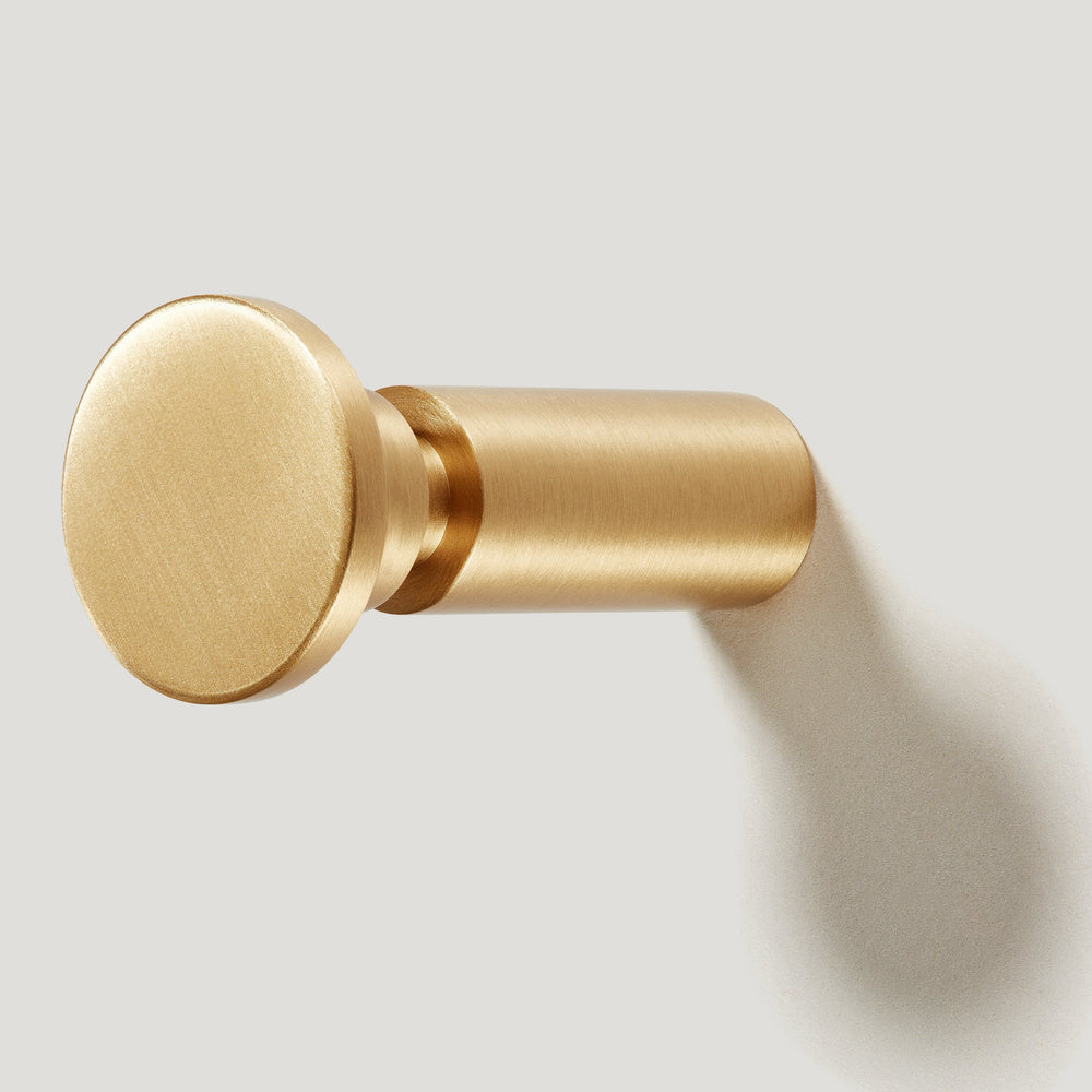 PULLMAN Circular Wall Hook - Brass