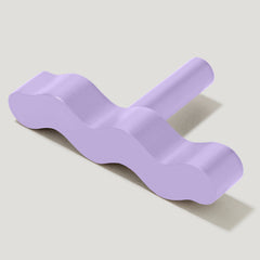 Plank Hardware squiggle single t pull soft lilac 42671933718807