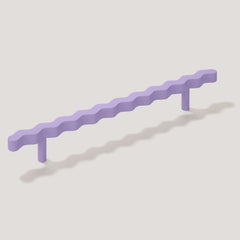 Plank Hardware squiggle t bar pull soft lilac 42671935226135