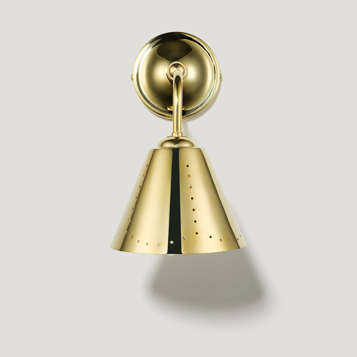 Plank Hardware STELLA Swivel Wall Light - Polished Brass