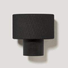 Plank Hardware swift swirled wall hook black 40203738022167