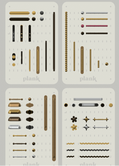 Plank Hardware Trade Board - 4 Board
