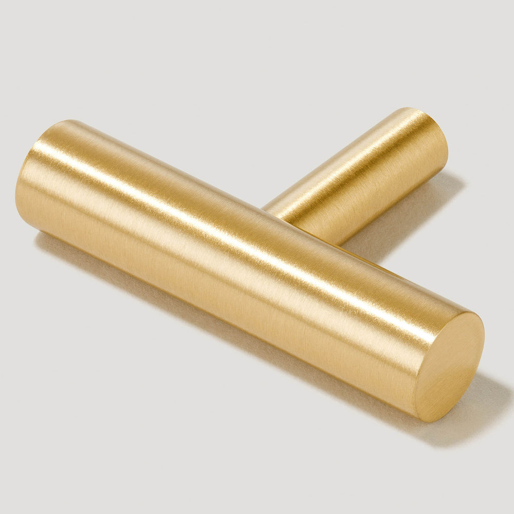 WATT Single T Pull - Brass