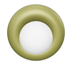 Plank Hardware NOVI Doughnut Wall Light  Khaki Green