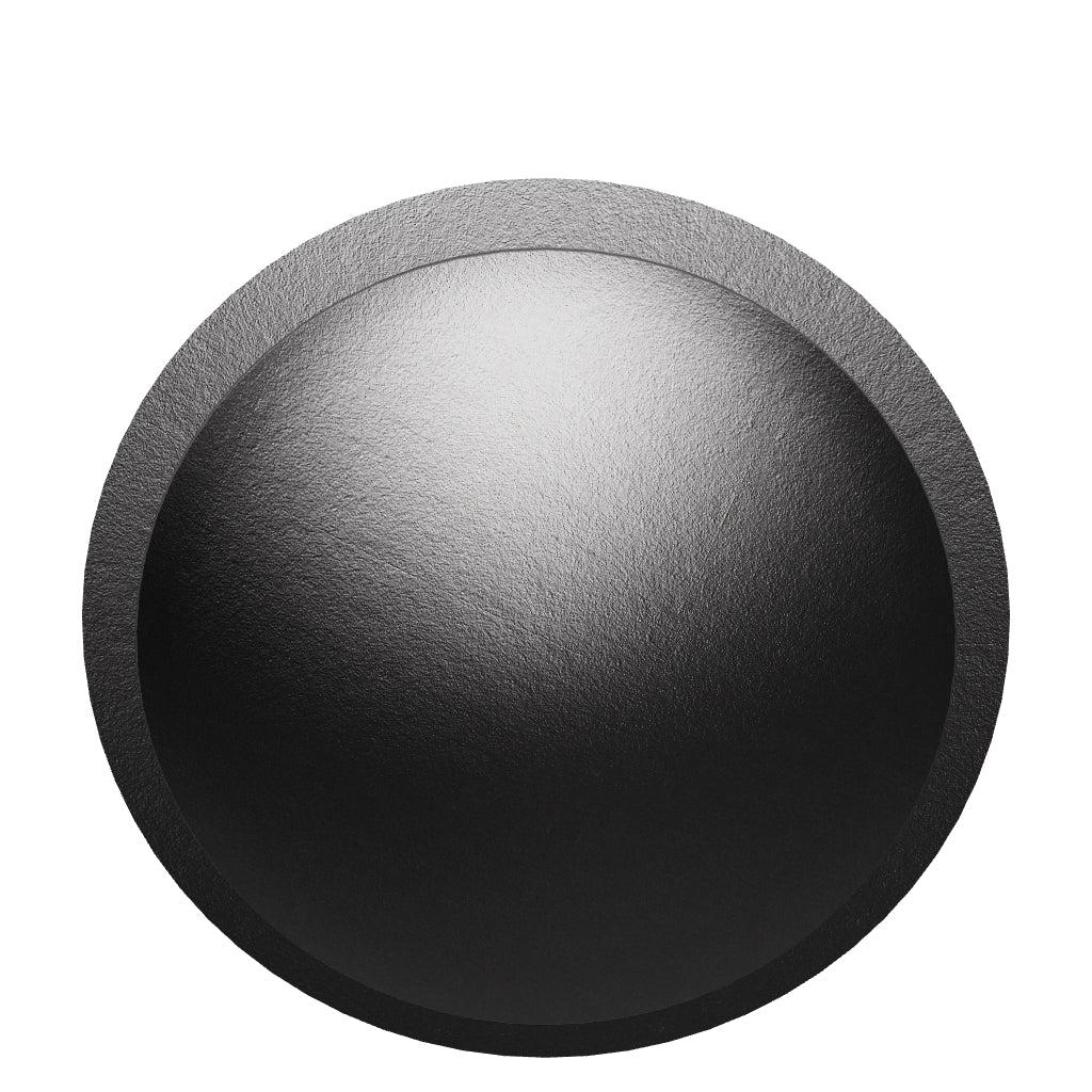 KEPLER Knurled Button Wall Hook - Black