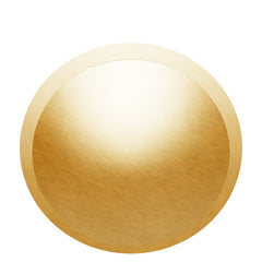 HUMBOLDT Knurled Button Wall Hook - Brass